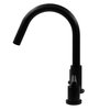 Novatto WALTZ Widespread 2-Handle Lavatory Faucet in Matte Black with Drain NBF-112MB-PUD